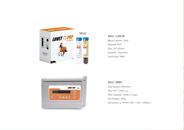 PRP Centrifuge for separating animal blood